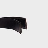  Thắt lưng nam Trita (Thời trang da bò thật ba lớp RTL045D) màu đen 