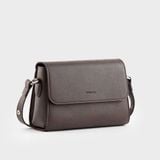  Túi Trita (Thời trang nữ khóa nam châm basic size 22 - Túi đeo chéo da RHN155N) màu nâu 