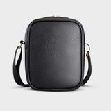  Túi Trita (Thời trang nam dáng đứng - Túi đeo chéo da RTN12D) màu đen 