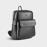  Balo Yuumy (Thời trang nữ phối ngăn cỡ trung - Balo da Seasand YBA109D) màu đen 