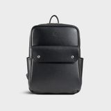  Balo Yuumy (Thời trang nữ phối ngăn cỡ trung - Balo da Seasand YBA109D) màu đen 