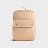  Balo Yuumy (Thời trang nữ phối ngăn cỡ trung - Balo da Seasand YBA109K) màu kem 