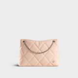  Túi Yuumy (Thời trang nữ chần bông quả trám size 28 - Túi đeo chéo da Seasand YN280HA) màu hồng dâu 