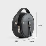  Túi đeo chéo nữ Trita (Dáng tròn thanh lịch RHN65D) màu đen 