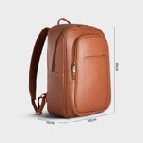  Balo Trita (Thời trang nam công sở cỡ lớn - Balo da RBA2BD) màu bò đậm 