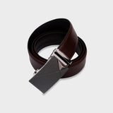  Thắt lưng Trita (Thời trang nam - Dây nịt da thật RTL005) màu nâu 