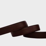  Thắt lưng Trita (Thời trang nam - Dây nịt da thật RTL008) màu nâu 