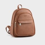  Balo Trita (Thời trang nữ đa ngăn tiện dụng cỡ trung - Balo da RBA51B) màu bò 