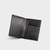  Ví nam da bò Trita (Thời trang nam dáng đứng basic - Ví da RVN22D) màu đen 