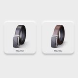  Thắt lưng Trita (Thời trang nam - Dây nịt da thật RTL080F4V15D) Màu đen 