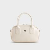  Túi Yuumy (Thời trang nữ dáng hộp nhỏ gọn tinh tế - Túi xách da Seasand YTX89T) màu trắng 