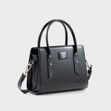  Túi Yuumy (Thời trang nữ thiết kế sang trọng size 21 - Túi xách da Smooth YTX79D) màu đen 