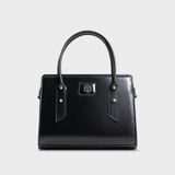  Túi Yuumy (Thời trang nữ thiết kế sang trọng size 21 - Túi xách da Smooth YTX79D) màu đen 