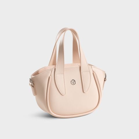 Túi Yuumy (Thời trang nữ dạng xô sành điệu size 22 - Túi đeo chéo da Seasand YN290HA) màu hồng dâu