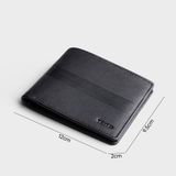  Ví nam da bò TRITA RVN21 (Màu Đen) 