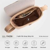  Túi đeo chéo nữ Yuumy YN258 (Màu Trắng) 