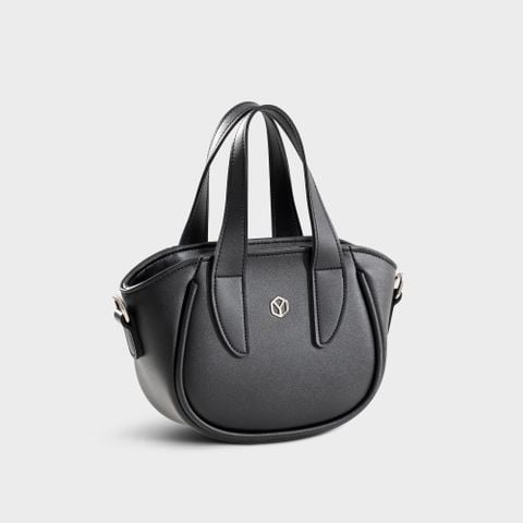 Túi Yuumy (Thời trang nữ dạng xô sành điệu size 22 - Túi đeo chéo da Seasand YN290D) màu đen