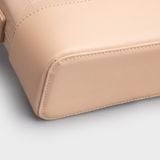  Túi Yuumy (Thời trang nữ đi tiệc size 20 - Túi đeo chéo da Glossy YN183TT) màu trắng ngọc trai 