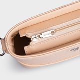  Túi Yuumy (Thời trang nữ đi tiệc size 20 - Túi đeo chéo da Glossy YN183BC) màu bạc 