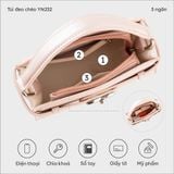  Túi đeo chéo nữ Yuumy YN232 (Màu Hồng ngọc trai) 