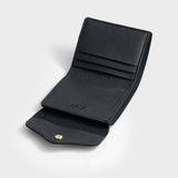  Ví Trita (Thời trang nữ gập 3 phong cách basic - Ví da RV59D) màu đen 