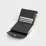  Ví Trita (Thời trang nữ gập 3 phong cách basic - Ví da RV59D) màu đen 