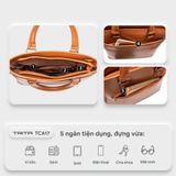  Cặp công sở Trita (Thời trang nam - Cặp da TCA17B) màu bò 
