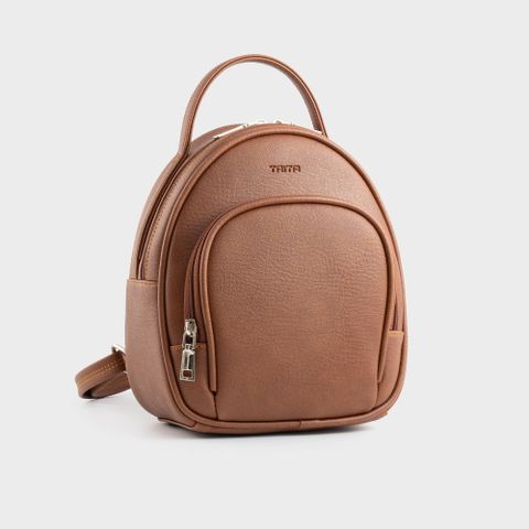 Balo da nữ phối ngăn phong cách basic Trita RBA91B màu bò
