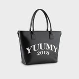  Túi Yuumy (Thời trang nữ công sở trẻ trung cỡ lớn - Túi xách da Seasand YTX85D) màu đen 