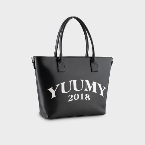 Túi Yuumy (Thời trang nữ công sở trẻ trung cỡ lớn - Túi xách da Seasand YTX85D) màu đen