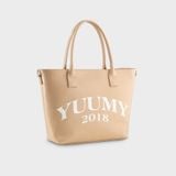  Túi Yuumy (Thời trang nữ công sở trẻ trung cỡ lớn - Túi xách da Seasand YTX85K) màu kem 