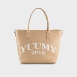  Túi Yuumy (Thời trang nữ công sở trẻ trung cỡ lớn - Túi xách da Seasand YTX85K) màu kem 