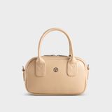  Túi Yuumy (Thời trang nữ dáng hộp nhỏ gọn tinh tế - Túi xách da Seasand YTX89K) màu kem 