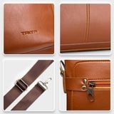  Cặp công sở Trita (Thời trang nam đa năng - Cặp da TCA12D) màu đen 