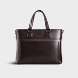  Cặp công sở Trita (Thời trang nam đựng vừa laptop 13 inch - Cặp da TCA25N) màu nâu 