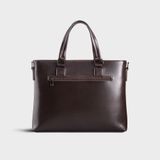  Cặp công sở Trita (Thời trang nam đựng vừa laptop 13 inch - Cặp da TCA25N) màu nâu 