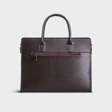  Cặp công sở Trita (Thời trang nam đựng vừa laptop 13.3 inch - Cặp da TCA21N) màu nâu 