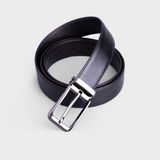  Thắt lưng nam Trita (Thời trang da bò thật ba lớp RTL045D) màu đen 