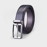  Thắt lưng nam Trita (Thời trang da bò thật ba lớp RTL045D) màu đen 