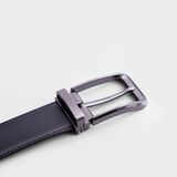  Thắt lưng nam Trita (Thời trang da bò thật ba lớp RTL045D) màu đen 