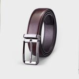  Thắt lưng nam Trita (Thời trang da bò thật ba lớp RTL045N) màu nâu 