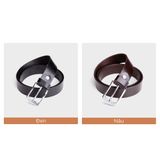  Thắt lưng Trita (Thời trang nam - Dây nịt da thật RTLKT37N3) màu nâu 