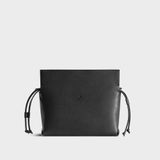  Túi Yuumy (Thời trang nữ dáng vuông size 33 - Túi xách da Seasand YTX75D) màu đen 