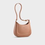  Túi Trita (Thời trang nữ phối họa tiết viền chỉ size 21 - Túi đeo vai da RHN256B) màu bò 