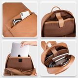  Balo Trita (Thời trang nam công sở cỡ lớn - Balo da RBA4BD) màu bò đậm 