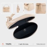  Túi đeo chéo nữ YUUMY YN291 (Màu Kem) 