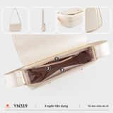  Túi đeo chéo nữ YUUMY YN319 (Màu Bạc) 