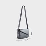  Túi đeo chéo nữ YUUMY YN322 (Màu Đen) 