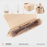  Túi đeo chéo nữ YUUMY YN344 (Màu Đen) 