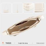 Túi đeo vai nữ YUUMY YN313 (Màu Bạc) 